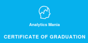 Analyticsmania Certificate