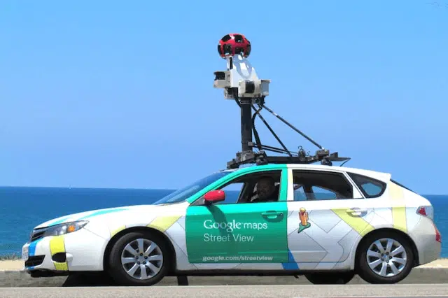 Proces Google Street View