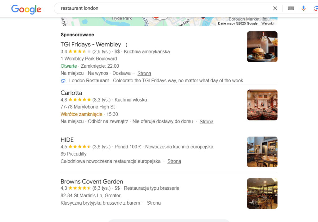 Google Local Pack