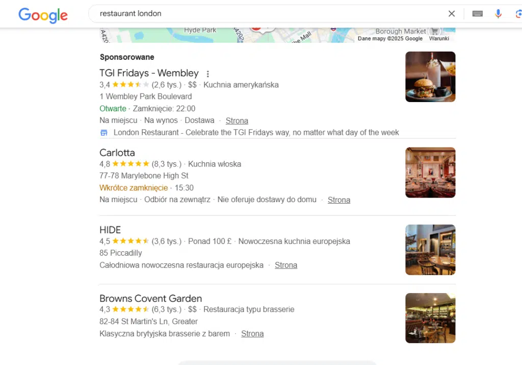 Google Local Pack
