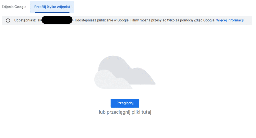Jak przesłać zdjęcie w Google Moja Firma