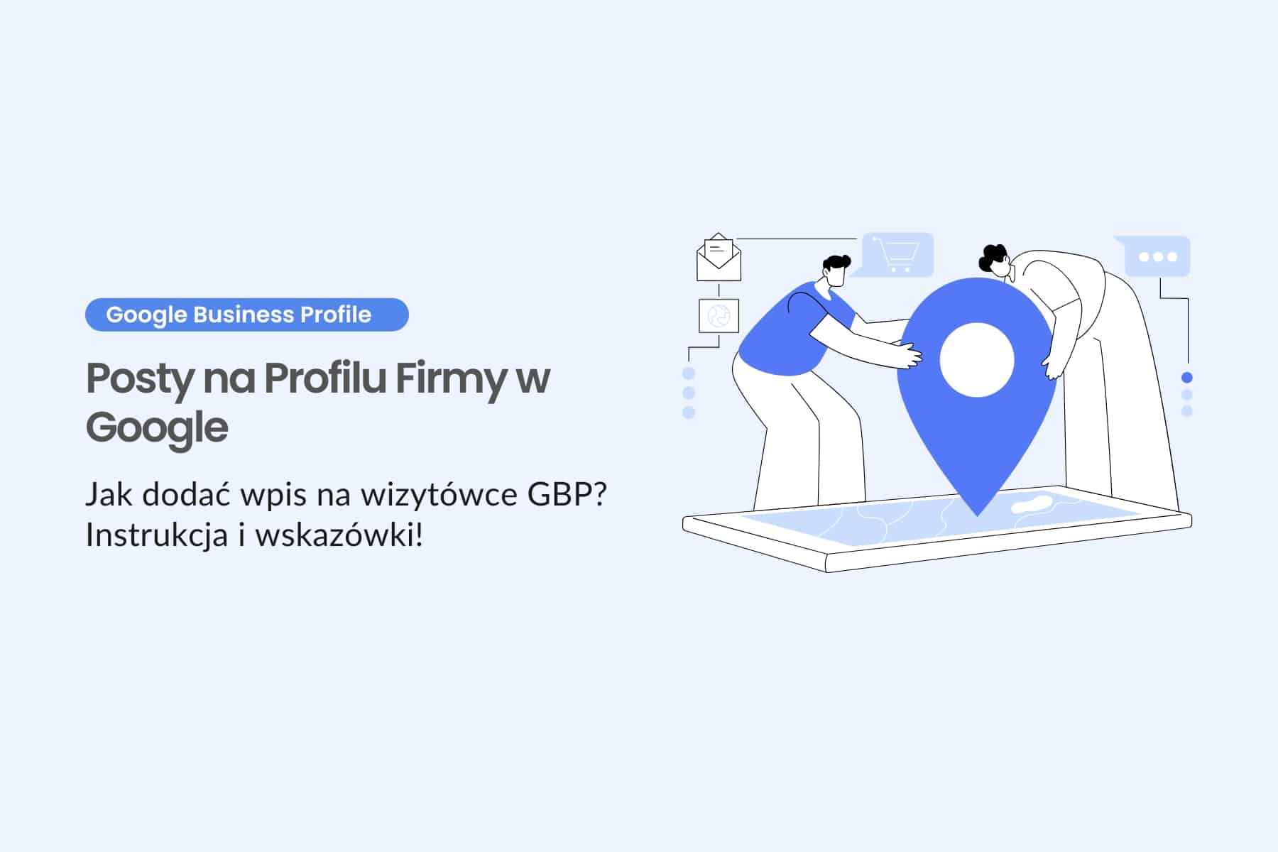 Wpisy na wizytówkach Google Moja Firma