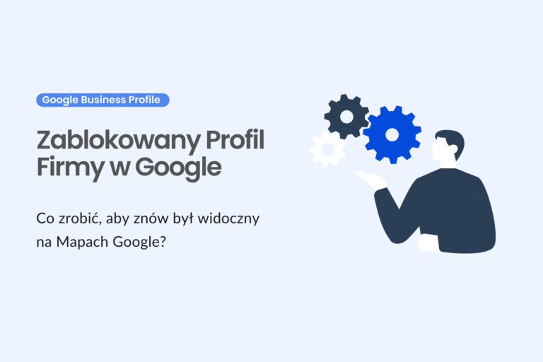 Zablokowany Profil Firmy Google