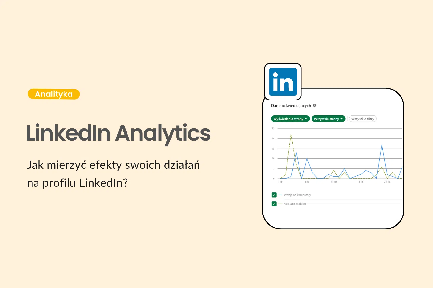 LinkedIn Analytics jak mierzyć efekty swoich działań na profilu LinkedIn