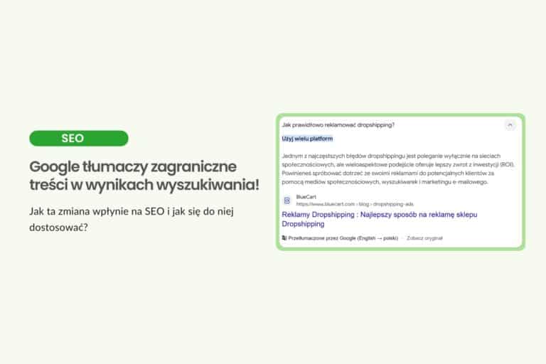 Google tłumaczy zagraniczne treści w wynikach wyszukiwania