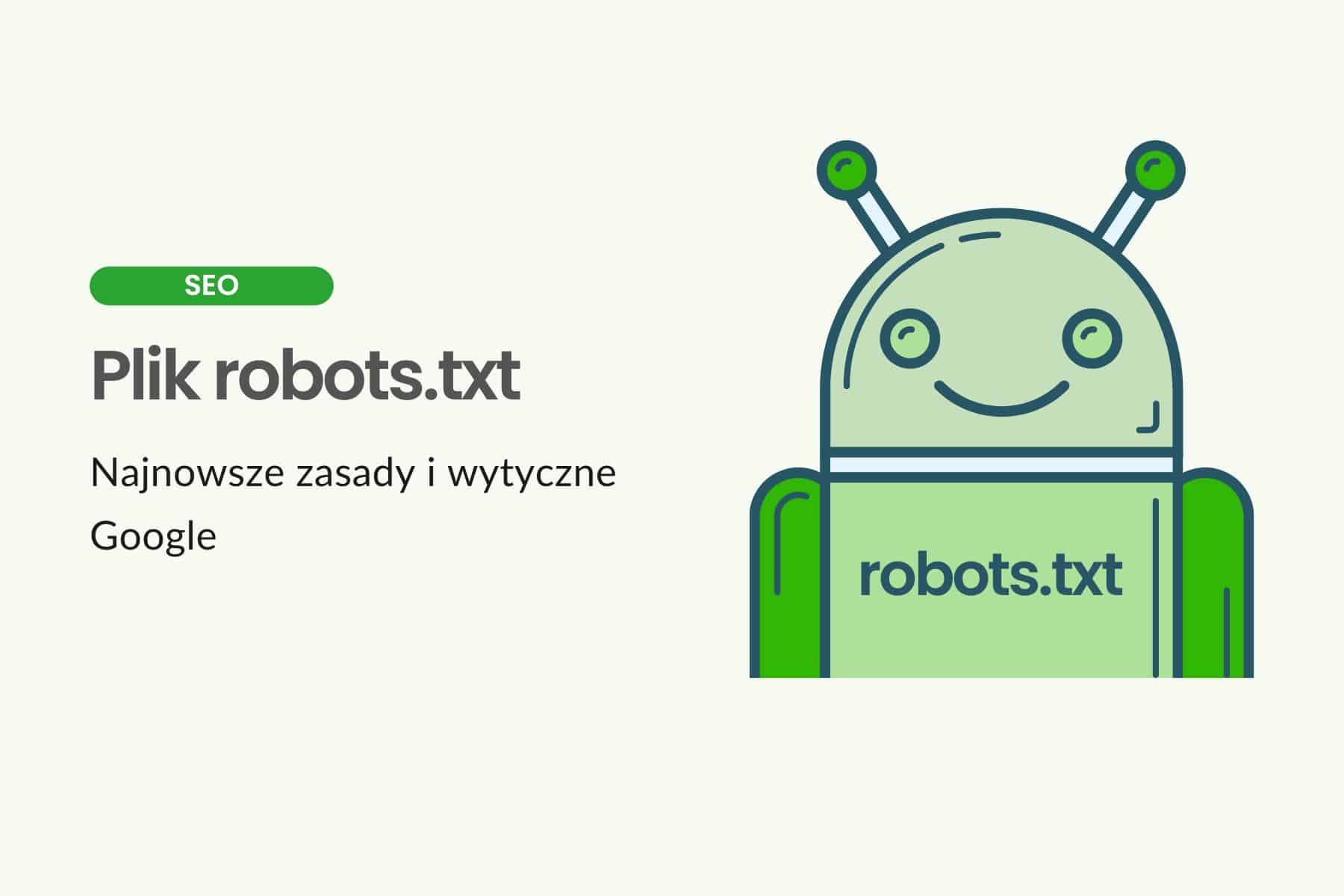 Plik robots txt zasady i wytyczne