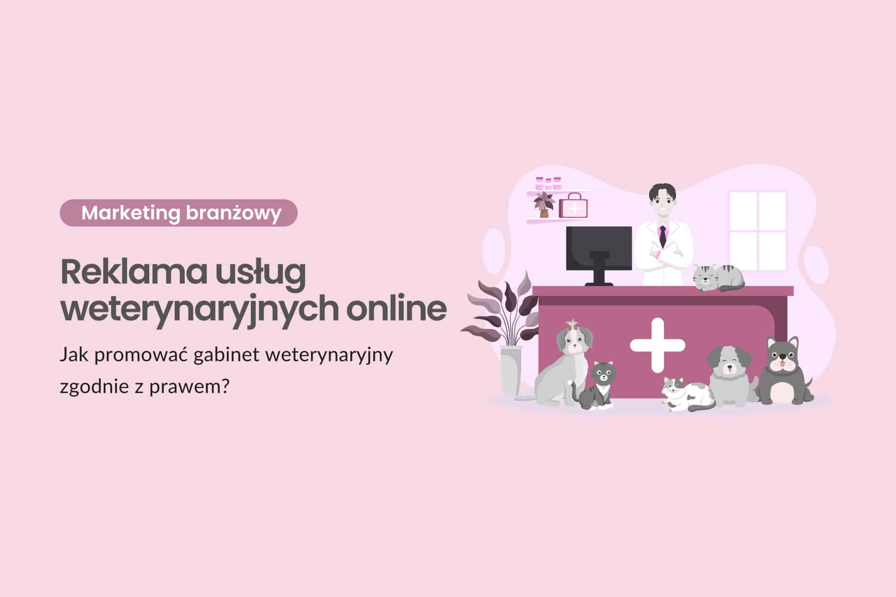 Reklama usług weterynaryjnych online - jak promować gabinet weterynaryjny zgodnie z prawem?