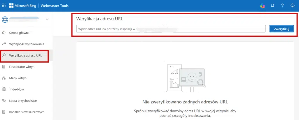 jak dodać stronę do Bing