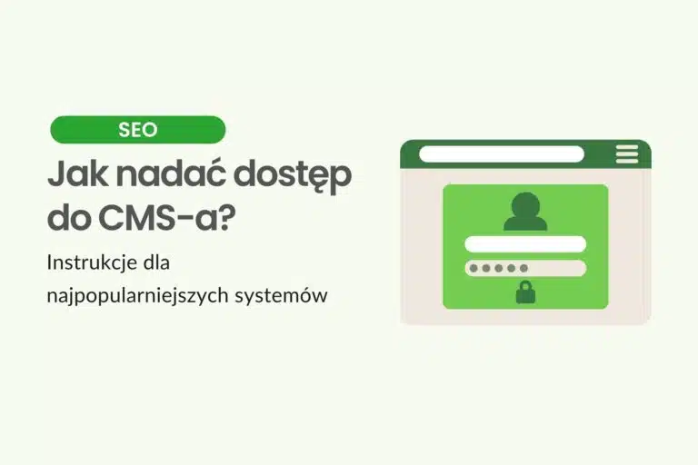 Formularz logowania w oknie przeglądarki, grafika do artykułu o nadawaniu dostępu do CMS-a
